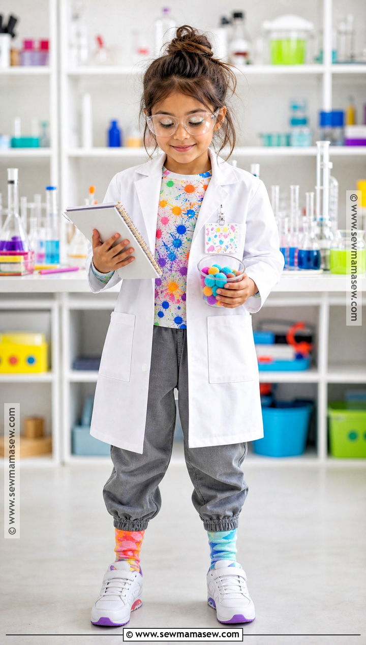Girl Scientist Costume - 40 girl costumes