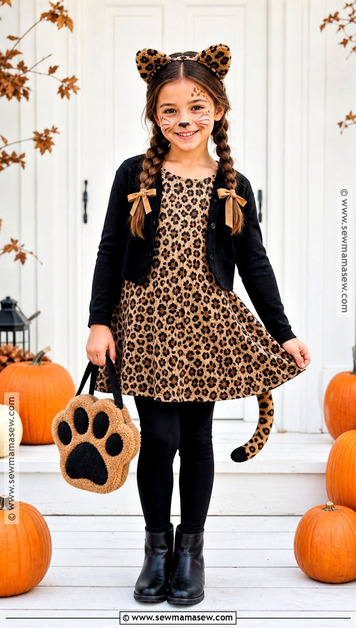 Girls Cheetah Costume - 45 cheetah halloween costume ideas