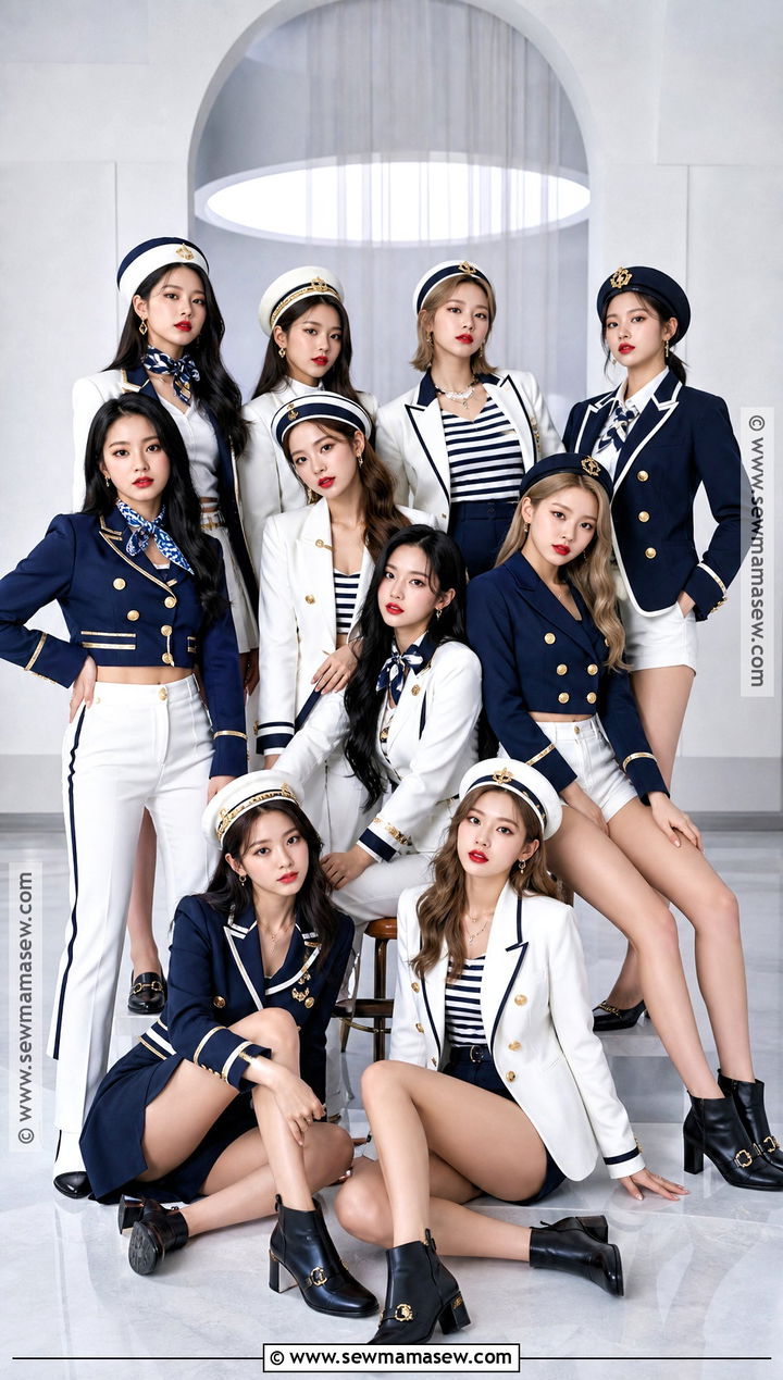 Girls Generation Genie Sailor Costume - 30 kpop halloween costumes ideas