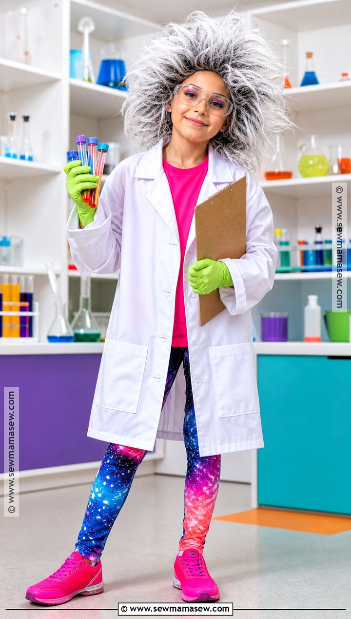 Girls Mad Scientist Costume - 30 girls costumes