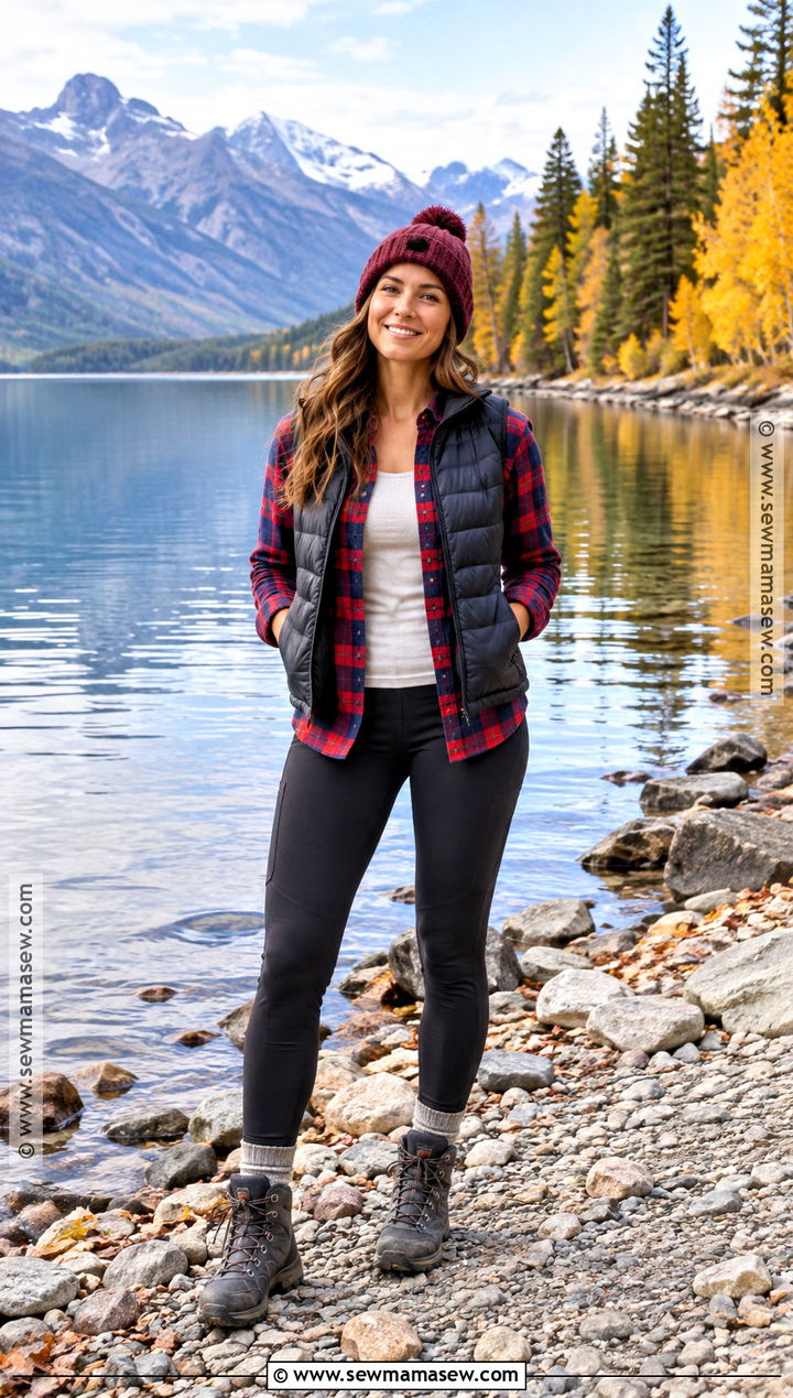 Glacier National Park Flannel Shirt Outfit - 15 Glacier National Park Outfit Fall Ideas