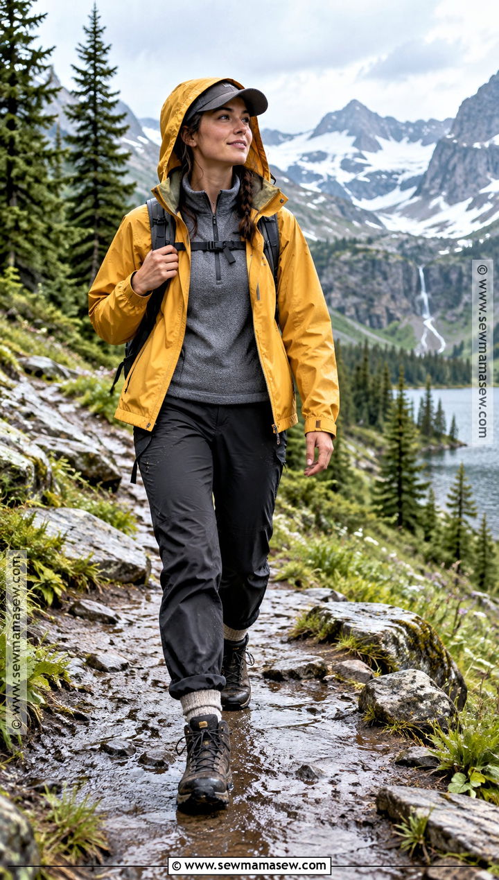 Glacier National Park Rain Shell Outfit - 15 Glacier National Park Outfit Fall Ideas
