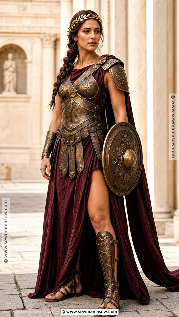 Gladiator Costume With Long Skirt - 30 Gladiator Costume Ideas for Women