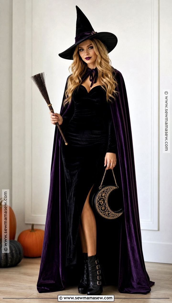 Glam Blonde Witch Costume - 50 blonde halloween costumes