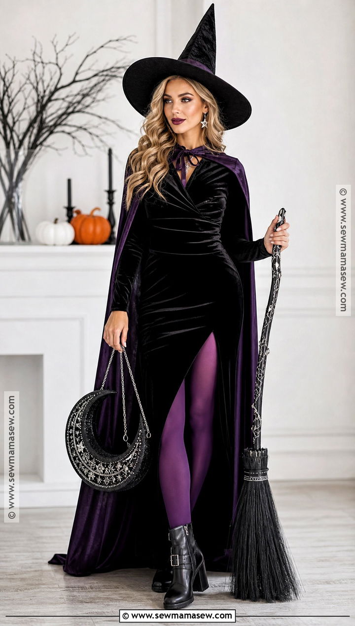 Glam Blonde Witch Costume - 30 blonde girl halloween costumes