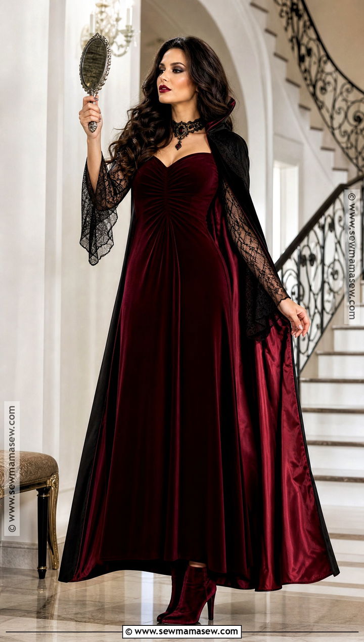 Glam Brunette Vampire Costume - 40 brunette halloween costumes