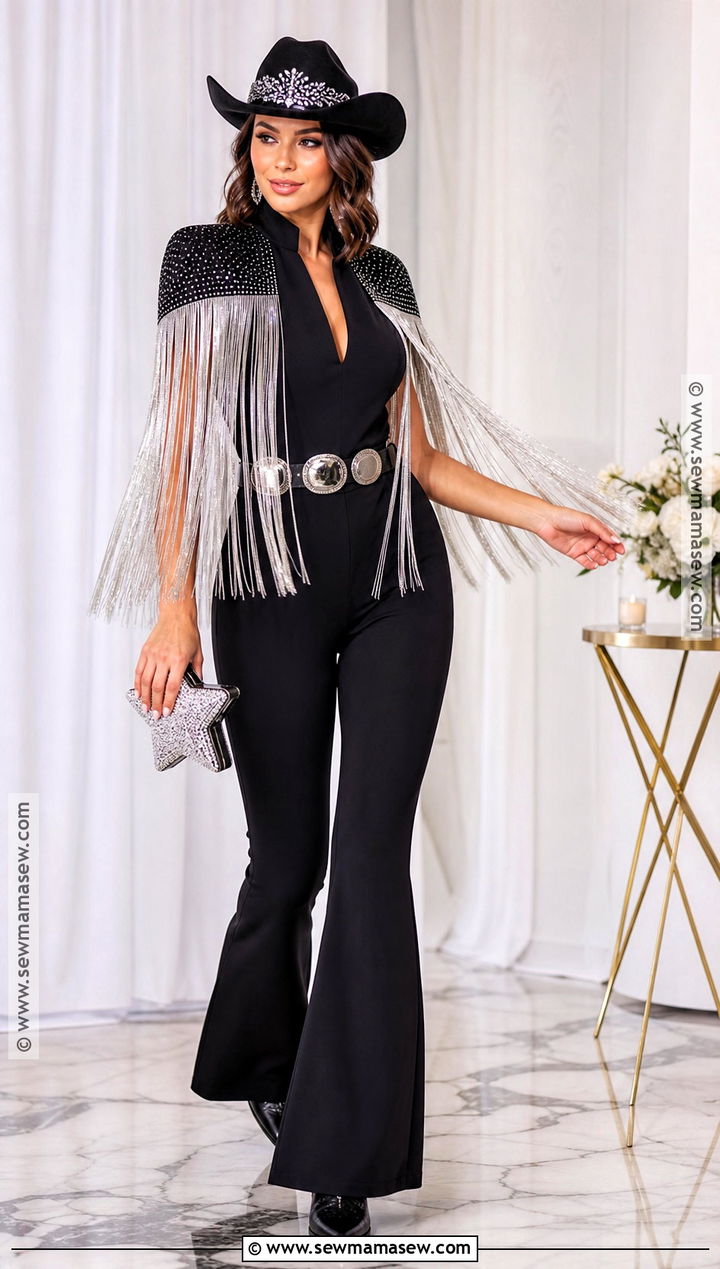 Glam Cape Cowboy Costume - 35 cowboy costume women's ideas