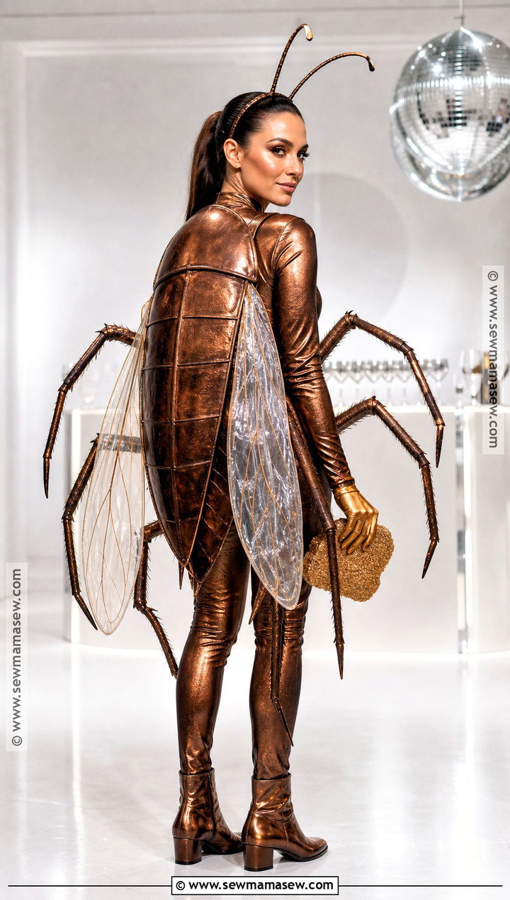 Glam Cockroach Costume - 30 Cockroach Costume Ideas