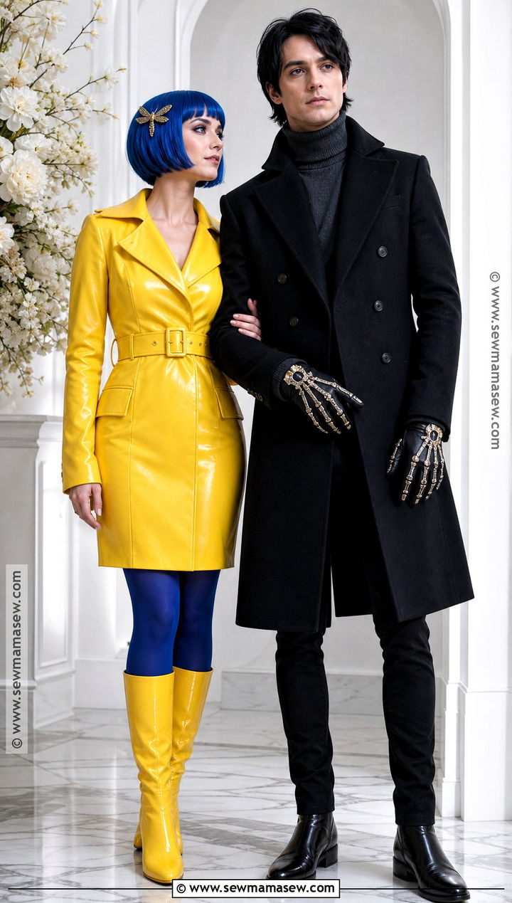 Glam Coraline And Wybie Costume - 30 coraline couple costume ideas