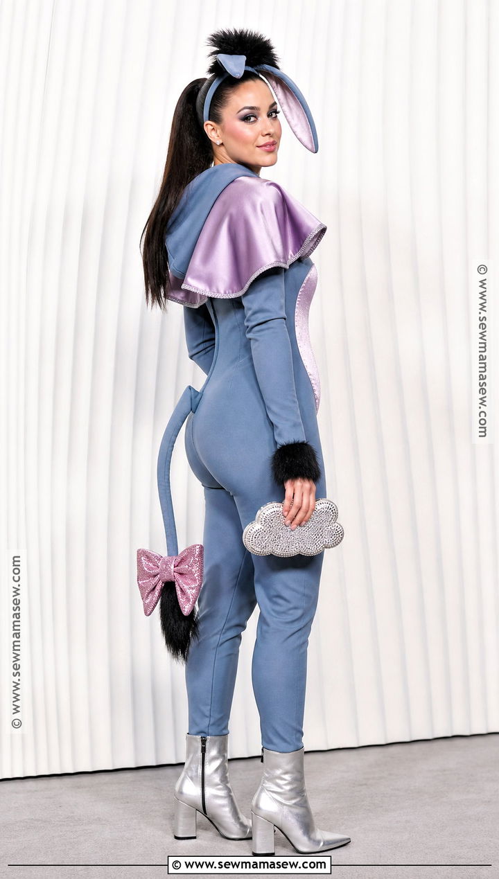 Glam Eeyore Costume - 30 Eeyore Halloween Costume Ideas