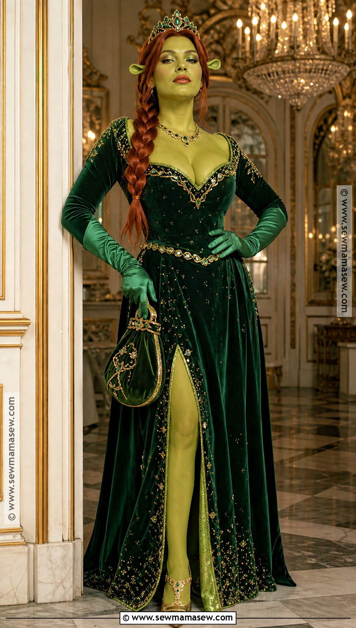 Glam Fiona Costume - 35 fiona shrek costume ideas