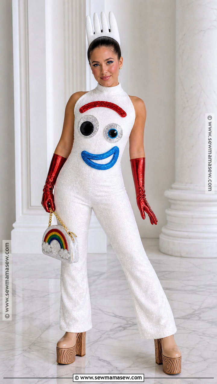 Glam Forky Costume - 30 forky toy story costume ideas