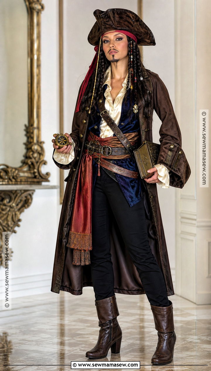 Glam Jack Sparrow Costume - 30 Jack Sparrow Halloween Costume Ideas