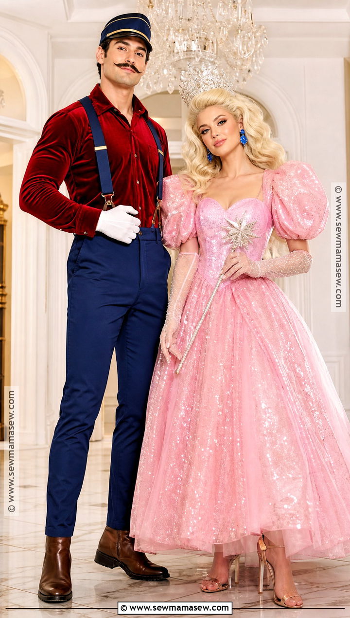 Glam Mario And Peach Couple Costume - 30 Mario And Peach Costumes for Couples