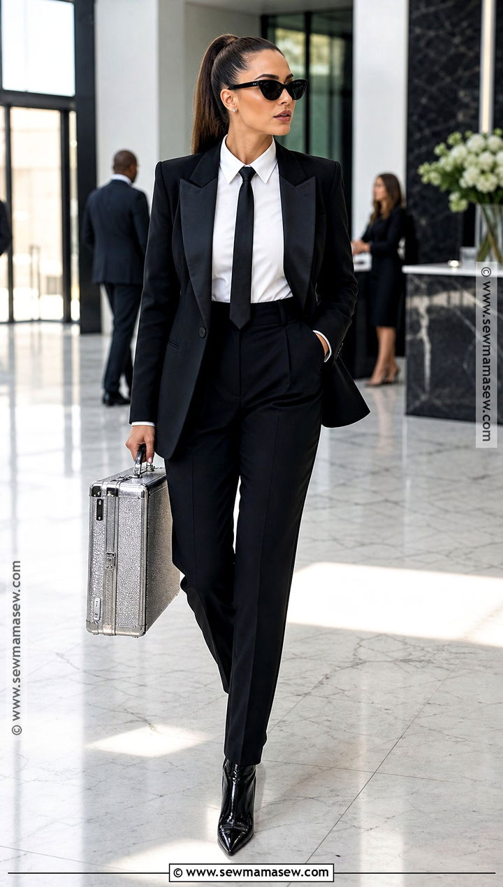 Glam Men In Black Costume - 50 men in black costume ideas