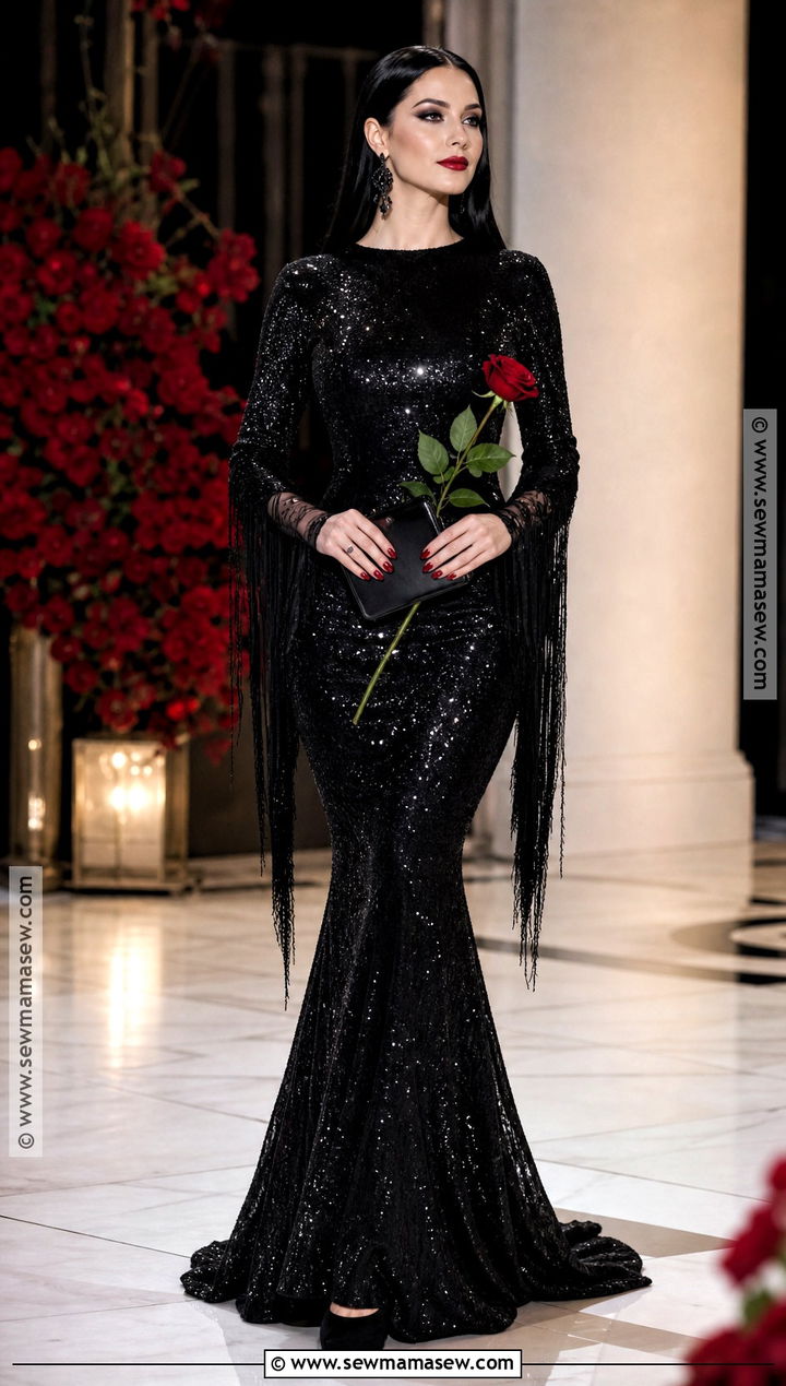 Glam Morticia Addams Costume - 45 morticia addams costume ideas