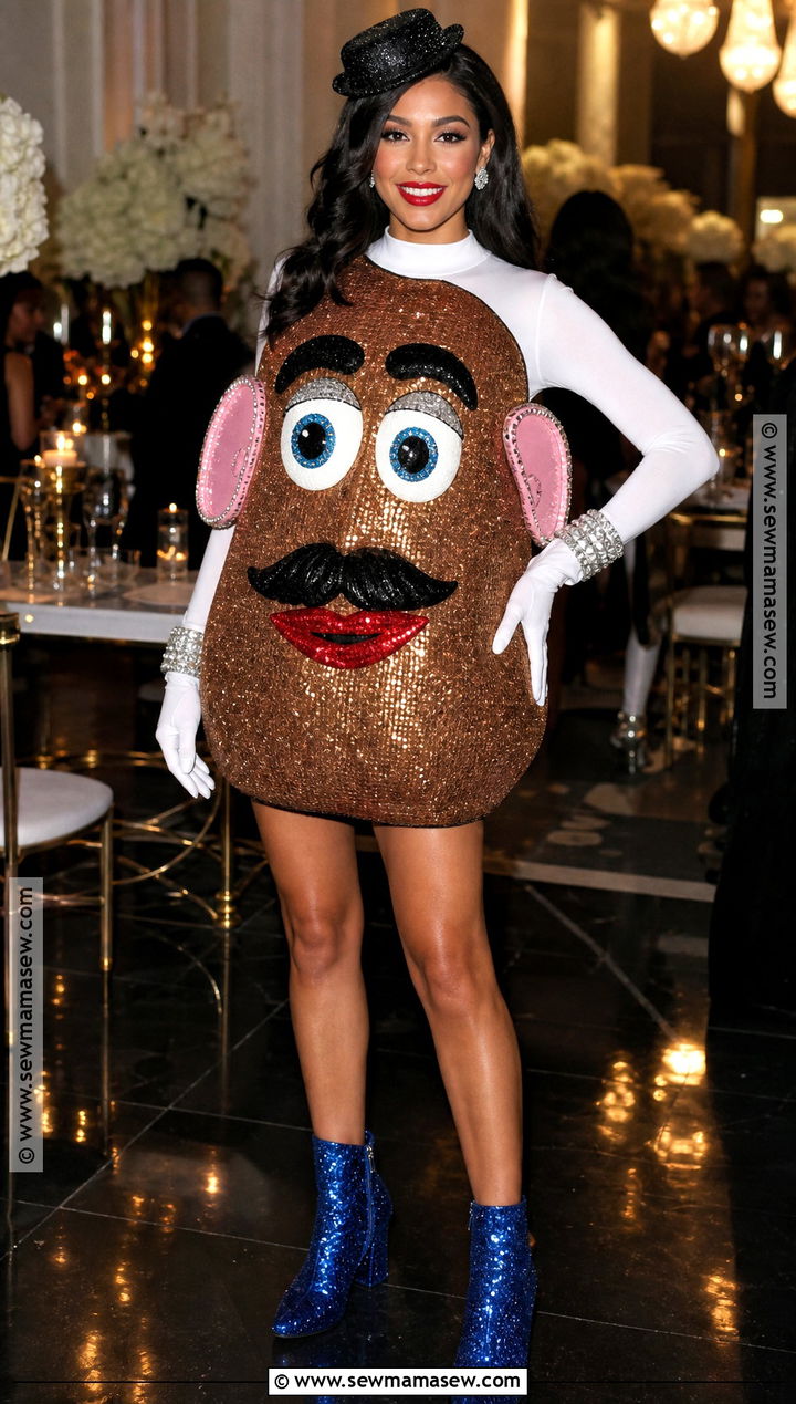 Glam Mr Potato Head Costume - 30 mr potato head costume ideas