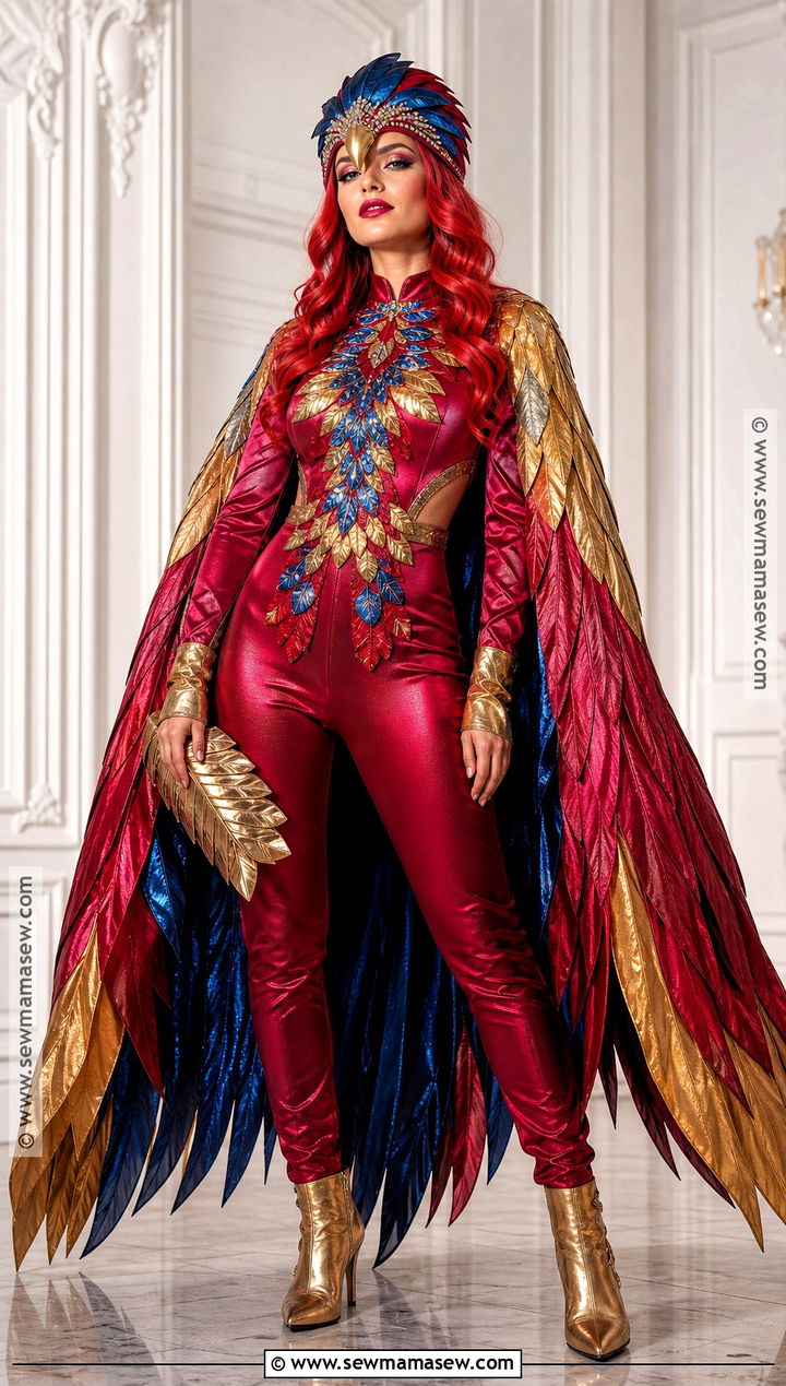 Glam Parrot Costume - 35 parrot costume ideas