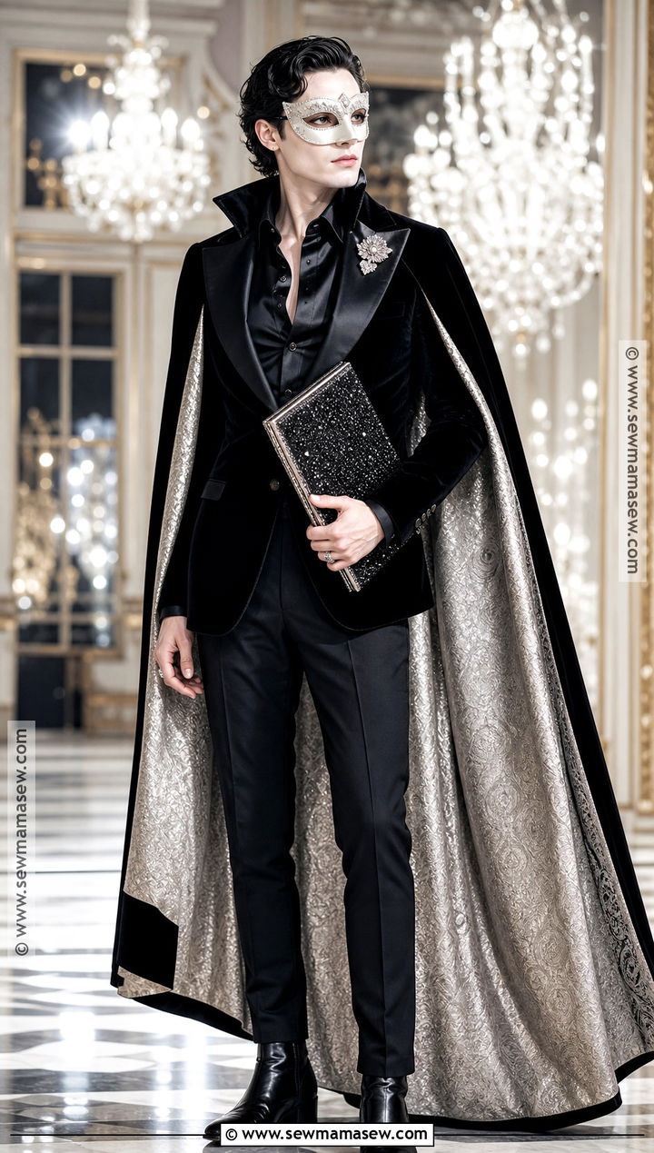 Glam Phantom Costume - 40 phantom of the opera costumes