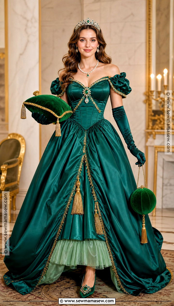 Glam Princess And The Pea Costume - 30 princess and the pea halloween costume ideas