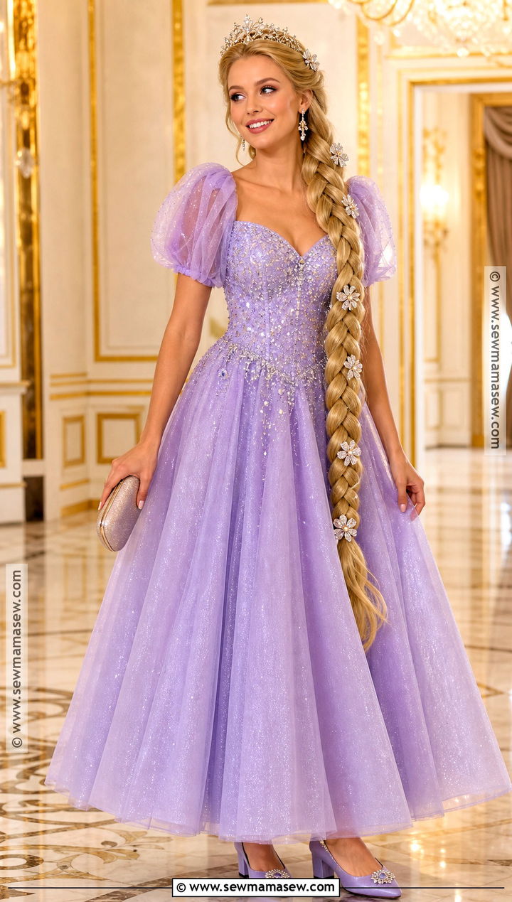 Glam Rapunzel Costume - 35 rapunzel costume ideas