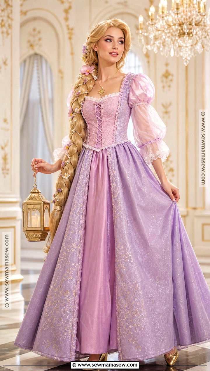 Glam Rapunzel Costume - 30 tangled rapunzel costume ideas