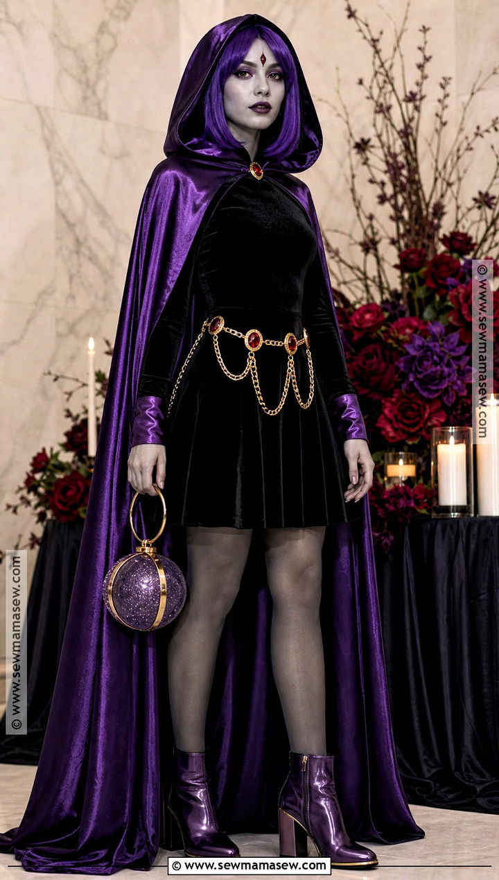 Glam Raven Halloween Outfit - 30 Raven Teen Titans Go Outfit Halloween Ideas
