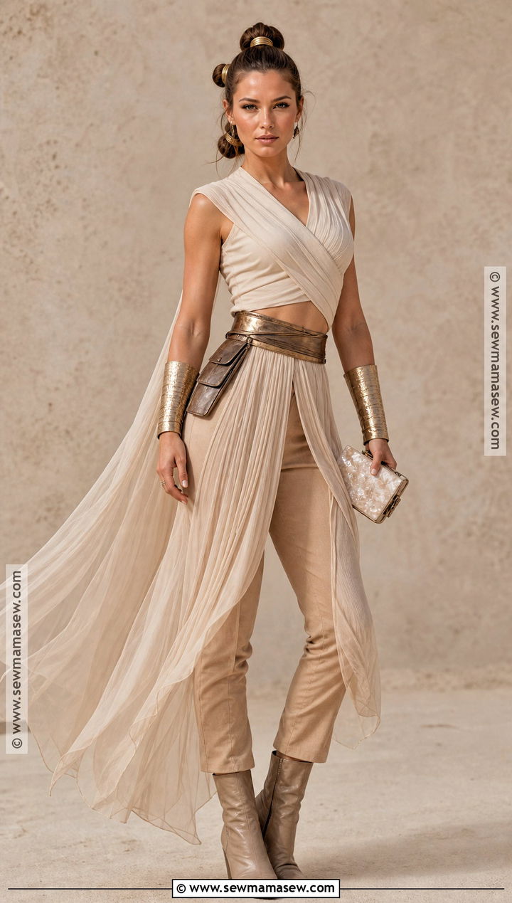Glam Rey Costume - 30 Rey Costume Ideas
