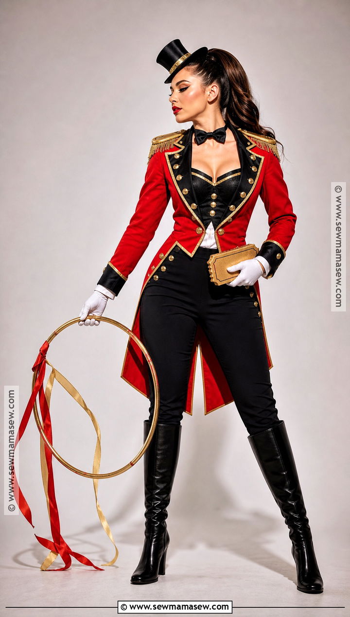Glam Ringmaster Costume - 30 slay halloween costumes