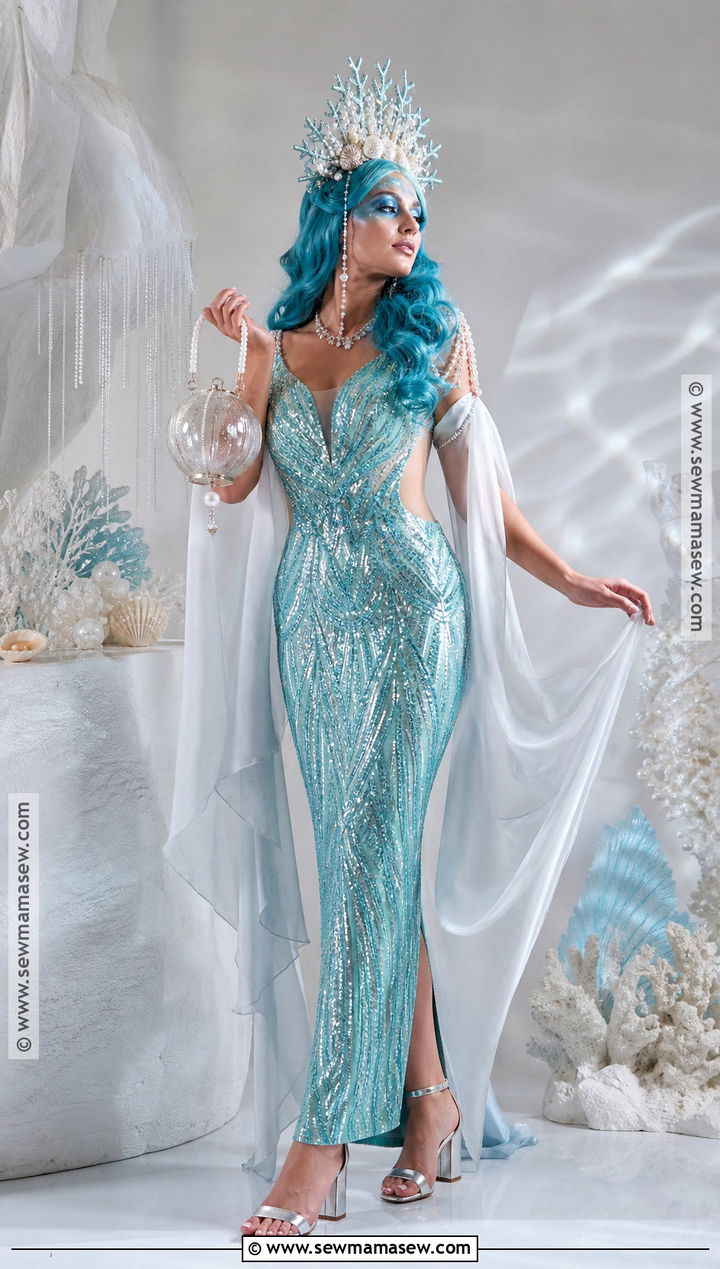 Glam Sea Fairy Cookie Costume - 30 Sea Fairy Cookie Costume Ideas