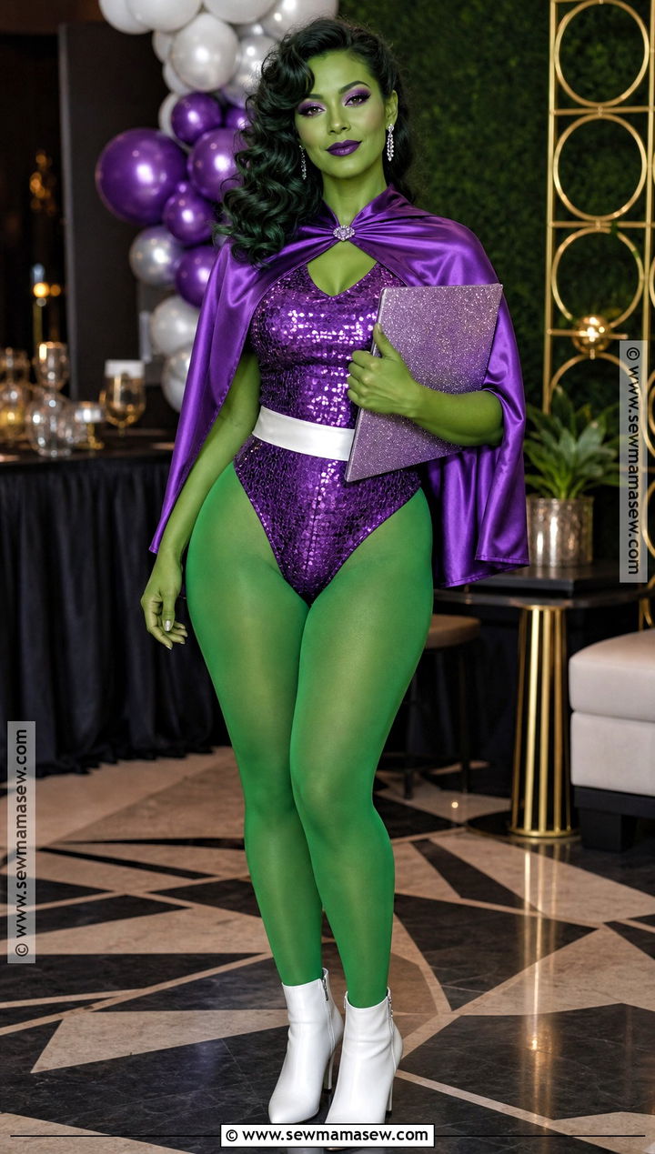 Glam She Hulk Costume - 30 she hulk costume ideas