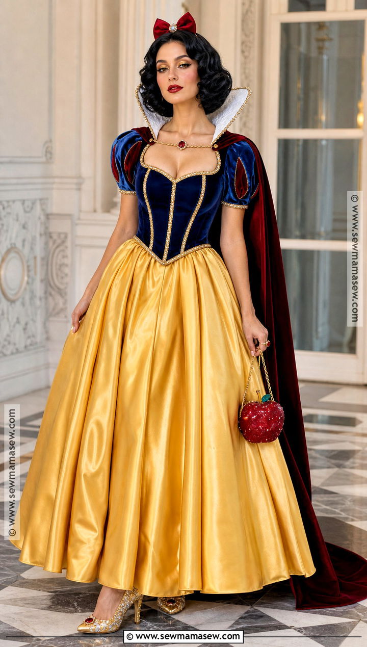 Glam Snow White Costume - 40 snow white halloween costume ideas