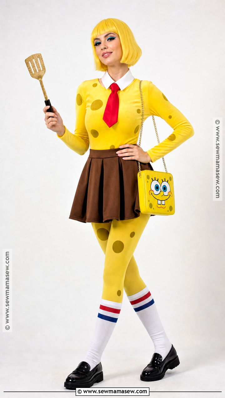 Glam SpongeBob Costume - 45 spongebob costume ideas