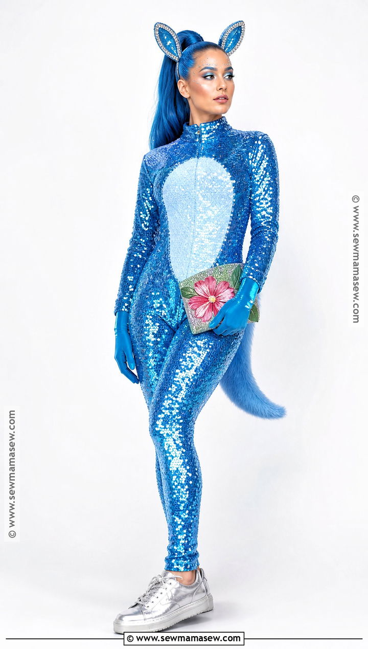 Glam Stitch Sequin Costume - 30 stitch halloween costume ideas