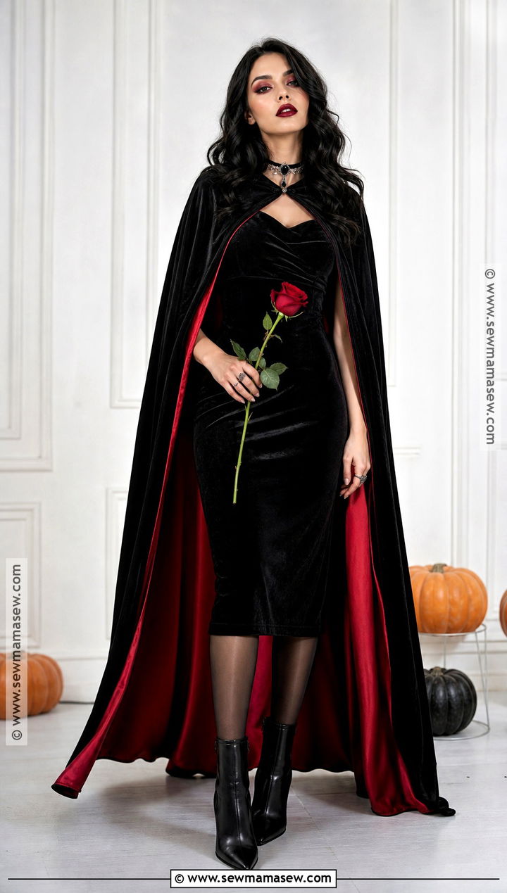 Glam Vampire College Costume - 50 college halloween costume ideas