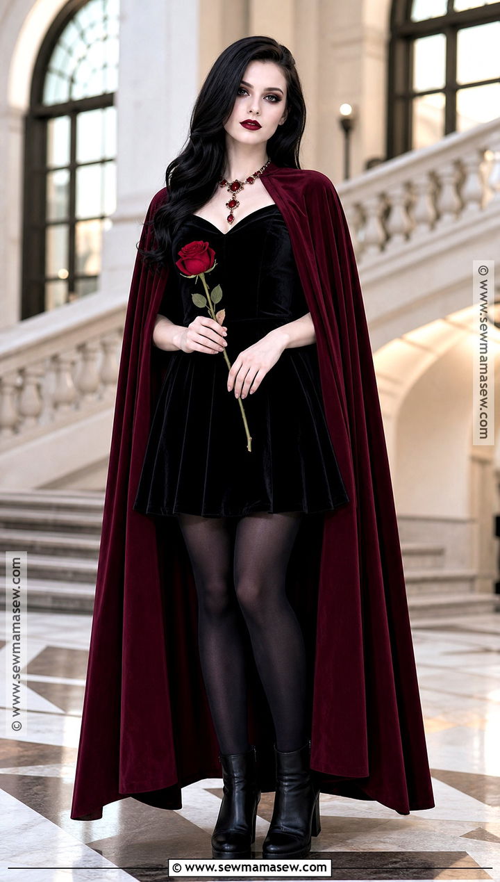 Glam Vampire Costume - 30 easy halloween costumes college