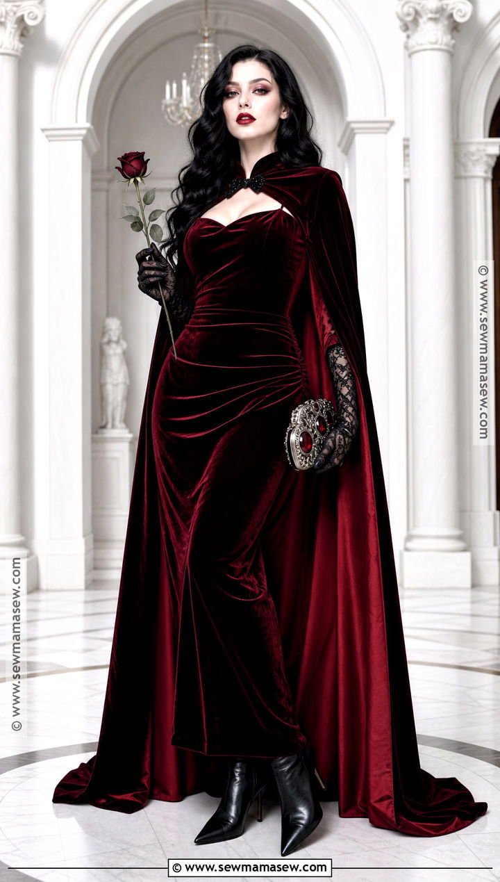 Glam Vampire Costume - 45 solo halloween costumes for women