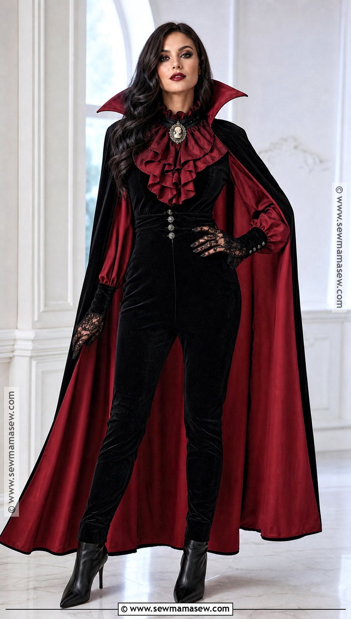 Glam Vampire Costume - 30 dress up party ideas