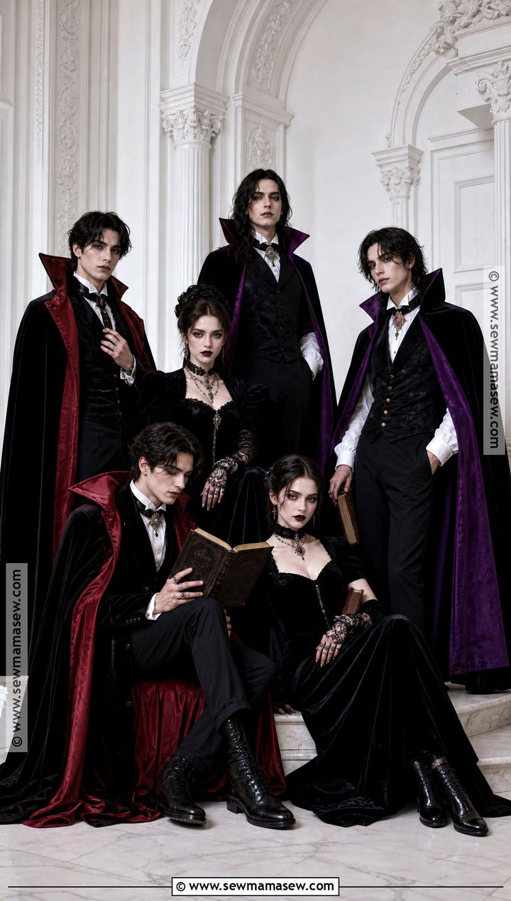 Glam Vampire Group Costume - 35 easy group costumes