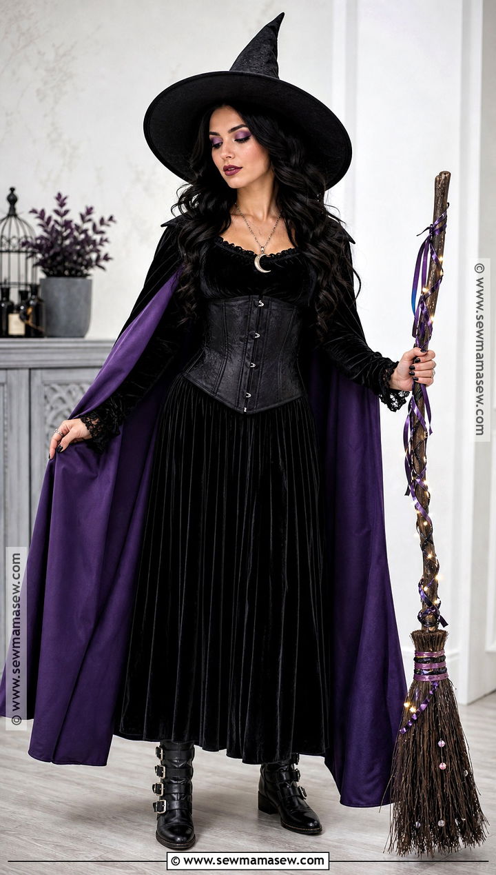 Glam Witch Corset Costume - 35 corset costumes
