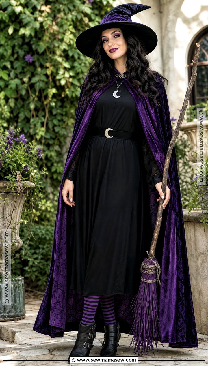 Glam Witch Costume For Black Hair - 30 black hair costume ideas