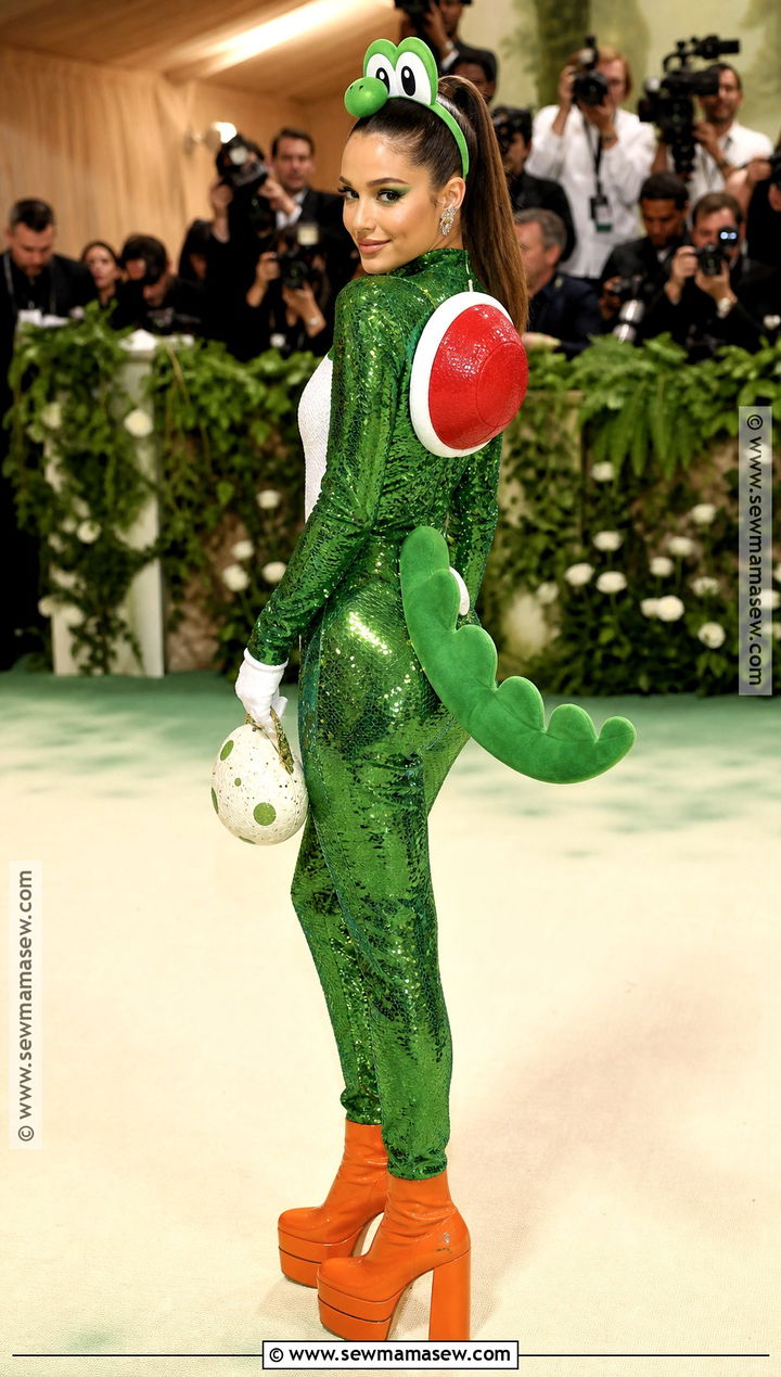 Glam Yoshi Costume - 35 yoshi costume ideas