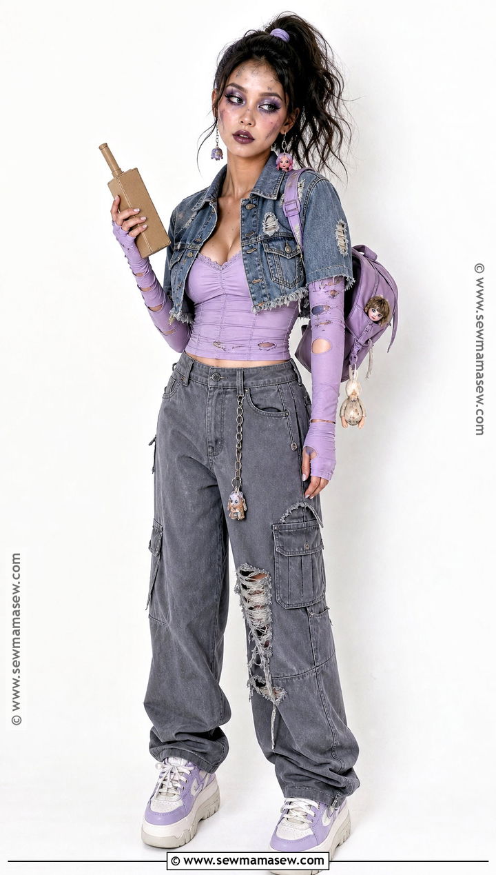 Glam Zombie Bratz Doll Outfit - 30 bratz doll outfits halloween