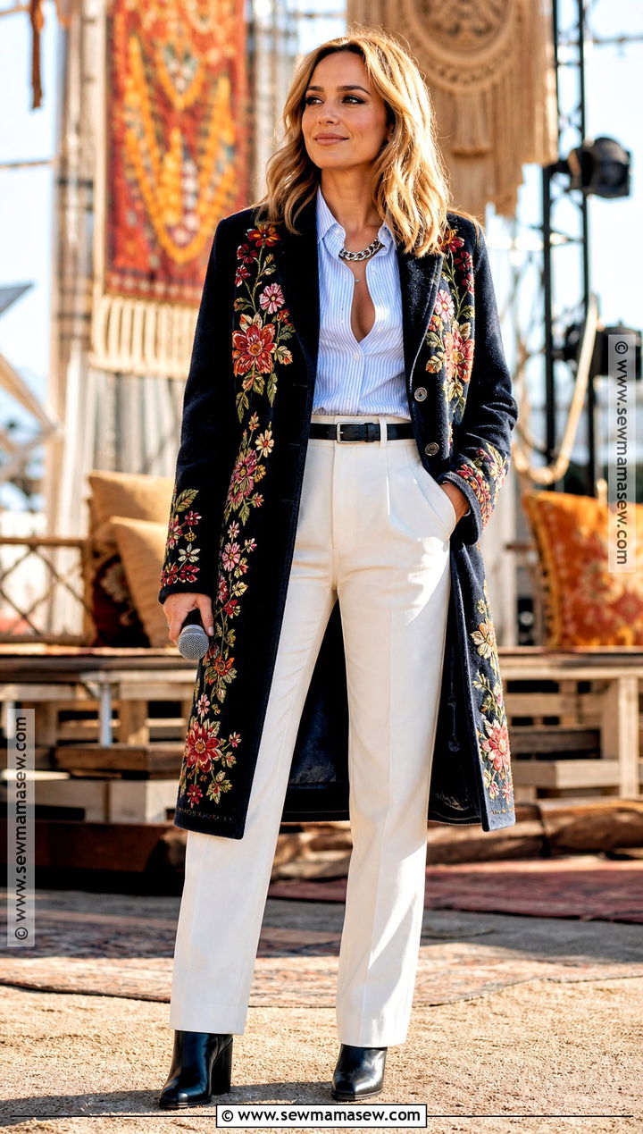 Glastonbury Floral Coat Costume - 30 david bowie costume ideas for women