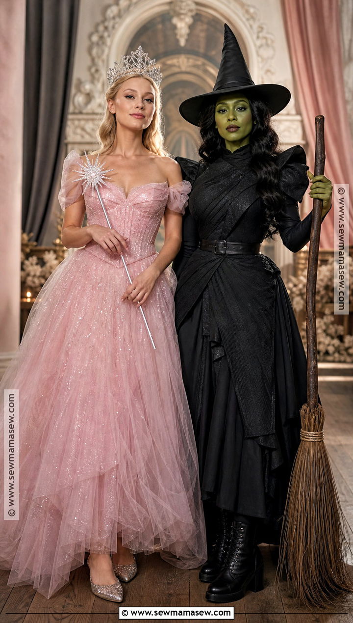 Glinda And Elphaba BFF Costume - 30 halloween costumes for bffs