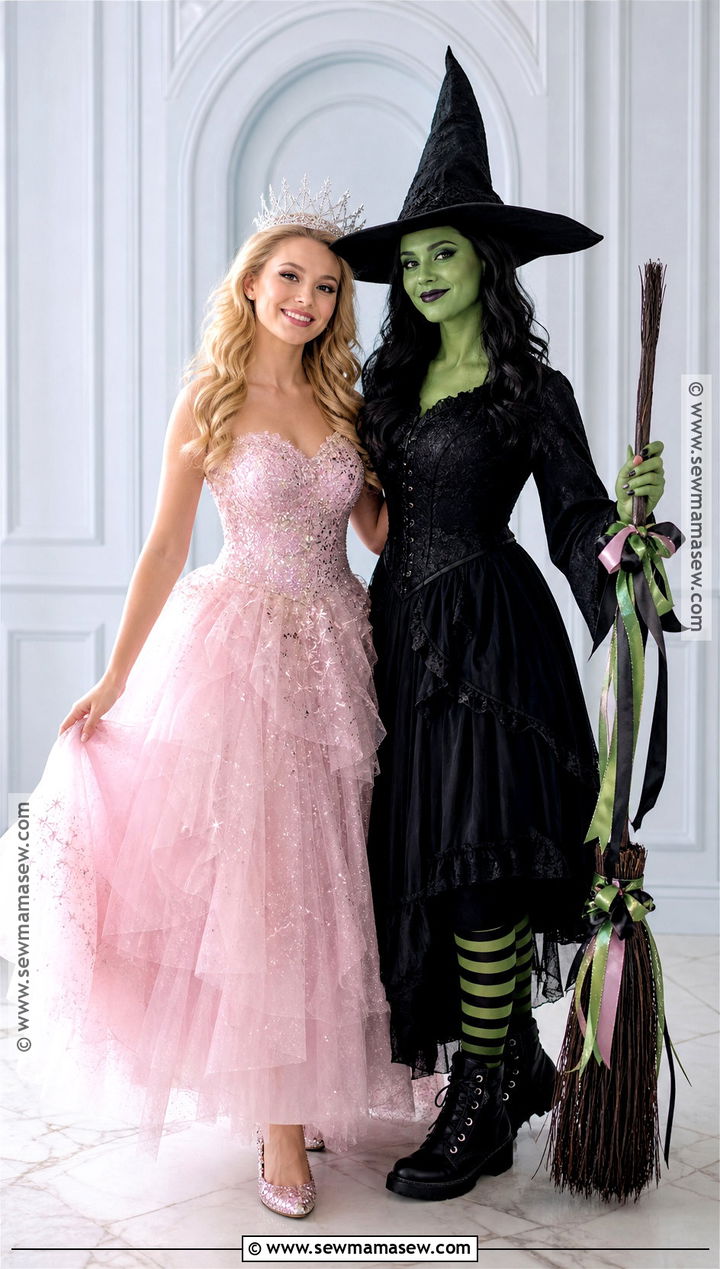 Glinda And Elphaba Best Friend Costume - 40 matching costumes for best friends