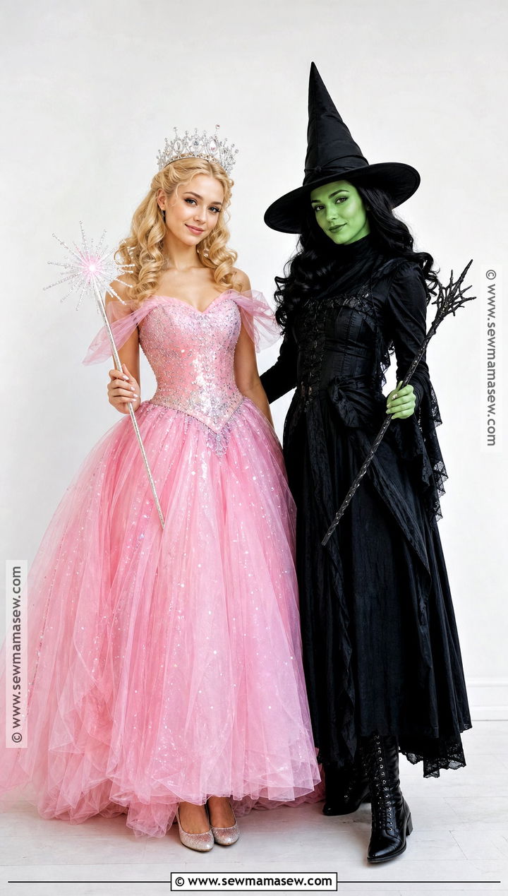 Glinda And Elphaba Best Friend Costume - 45 best friend halloween costumes