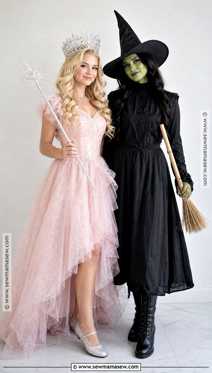 Glinda And Elphaba Costume - 40 duo costume ideas for best friends