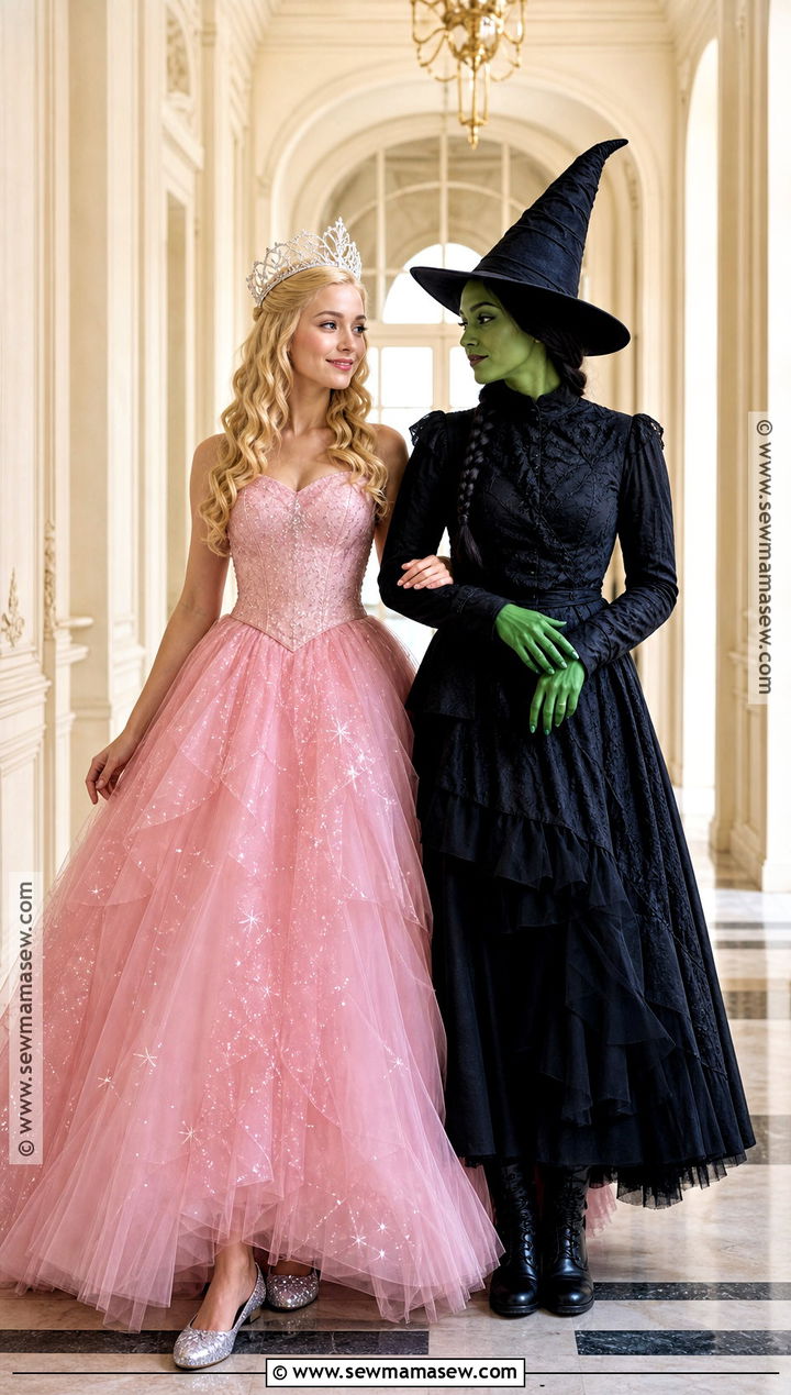 Glinda And Elphaba Costume - 40 wlw halloween costume ideas