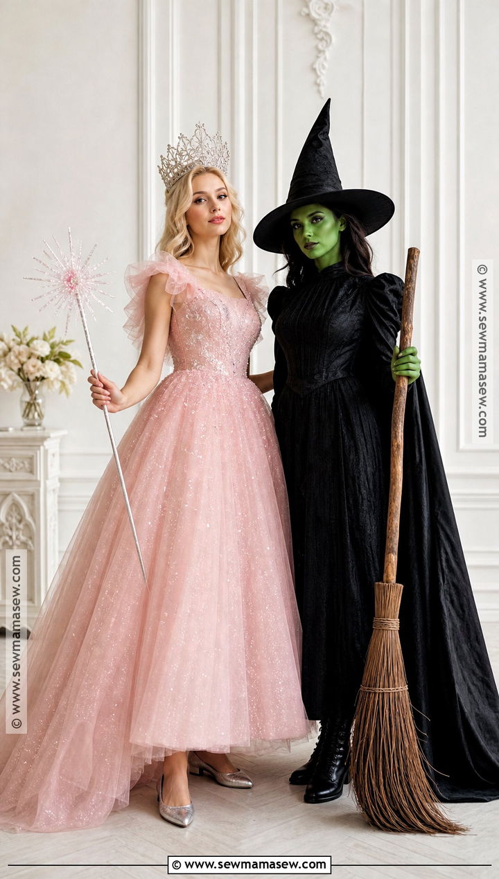 Glinda And Elphaba Costume - 30 two person costume ideas